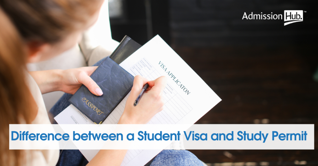 Difference between a Student Visa and Study Permit in Canada