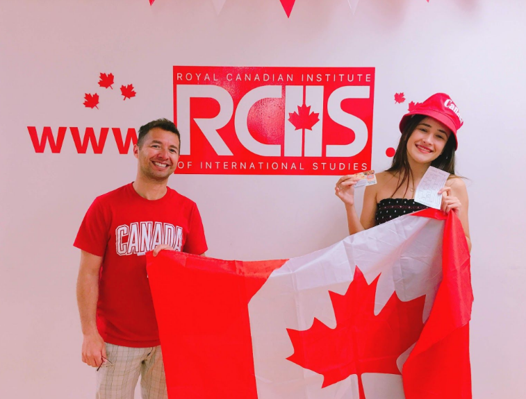 International students at Royal Canadian Institute of International Studies (RCIIS)
