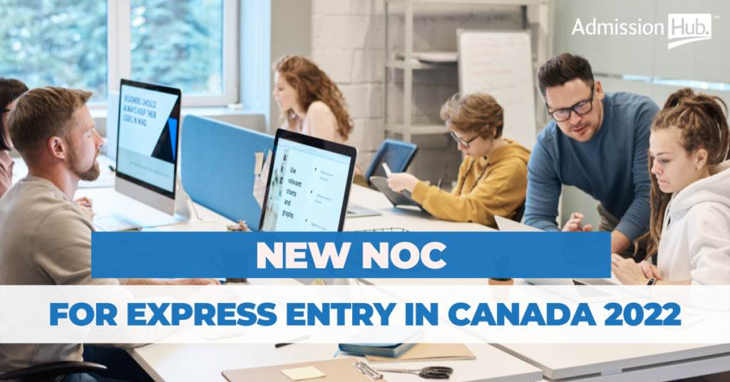 New NOC for Express Entry in Canada 2022